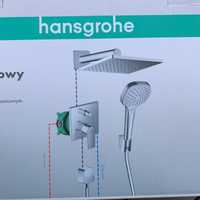 Комплект скрытого монтажа hansgrohe душевая система кран смеситель