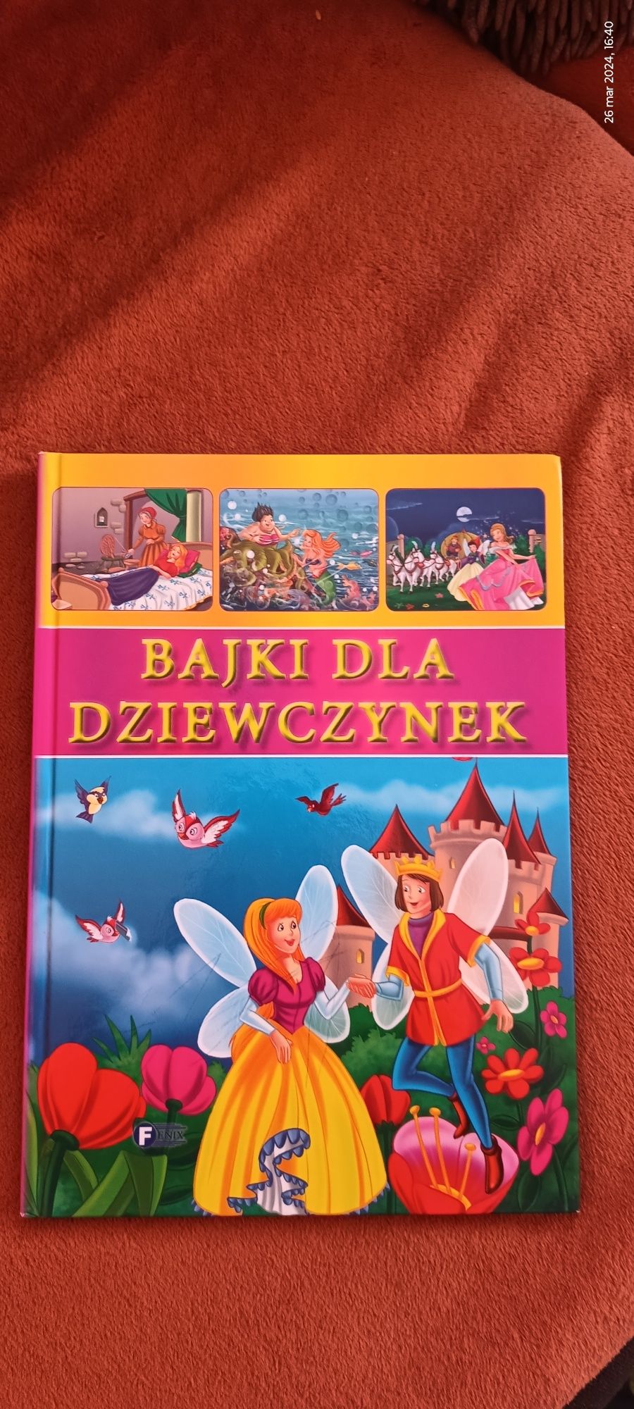 Książka Bajki dla dziewczynek, FENIX, stan b. dobry+