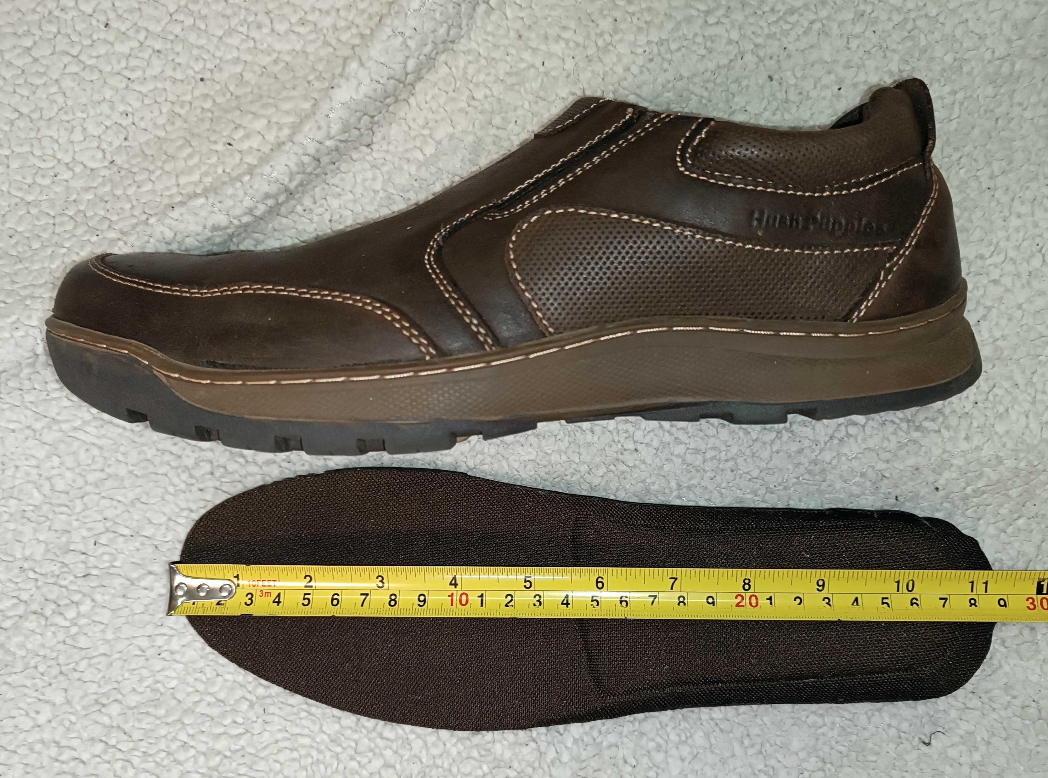 Туфли мокасины Hush Puppies USA кожаные 44 размер