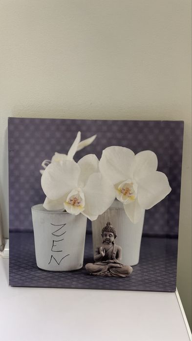 Conjunto de dois quadros pequenos