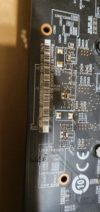 Продам видекартуRx 580 8gb в хорошем рабочем состоянии