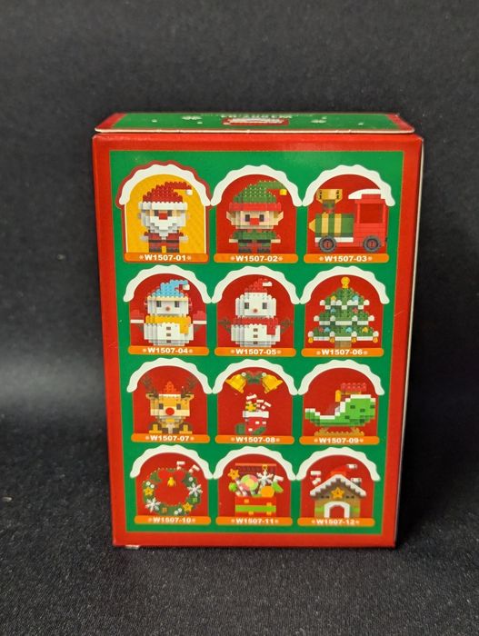 Новорічна мініфігурка Christmas 3 конструктора 170-240 деталей