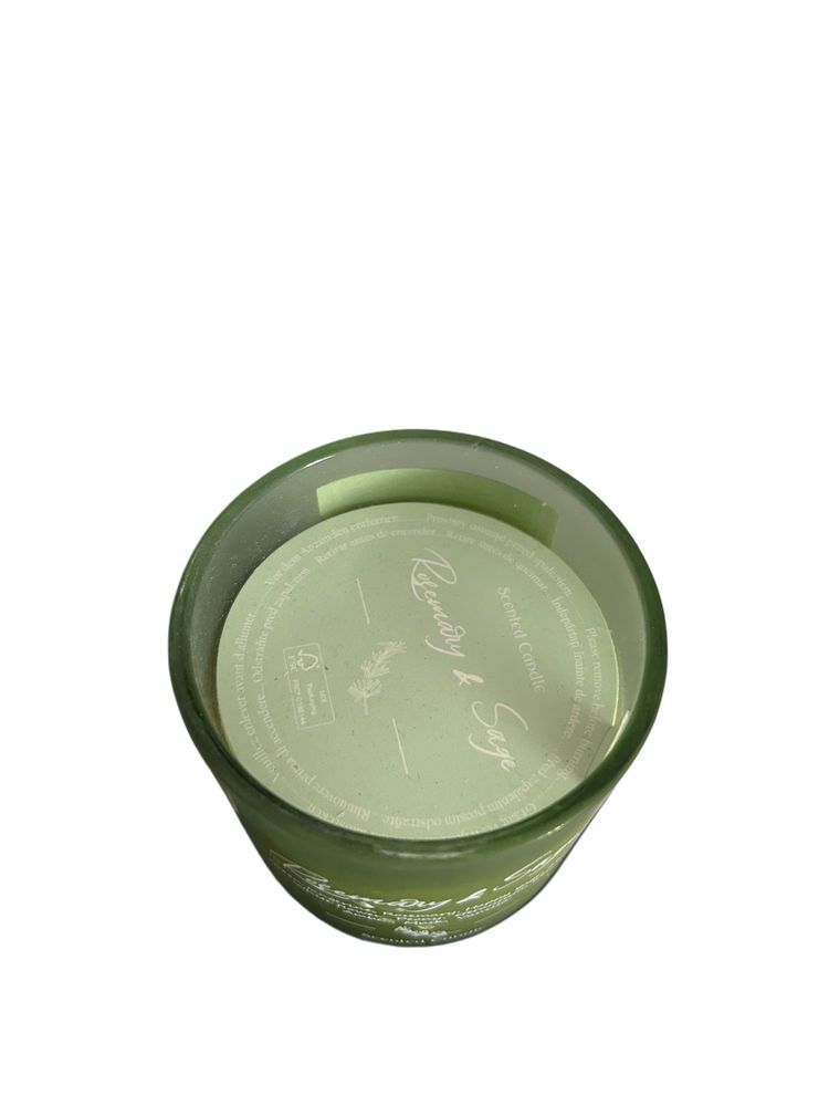 Świeczka zspachowa w szkle Rosemary & Sage nr.8083