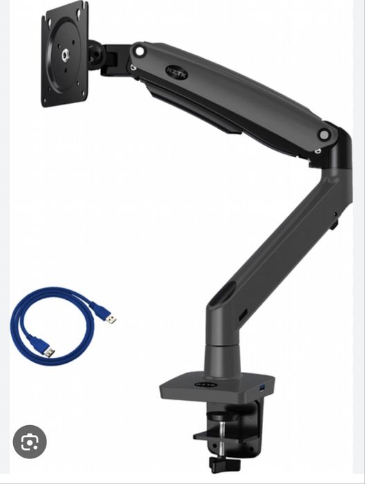 кронштейн для монитора RZTK NB-F100A Black + кабель USB 3.0 1.5m