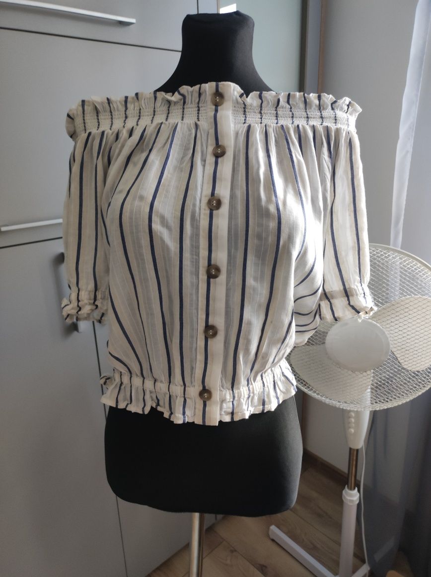 Bluzka Boho, H&M, rozm. 38