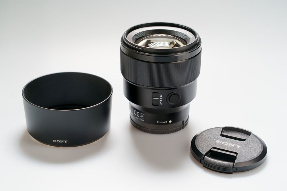Objetiva Sony 85mm 1.8