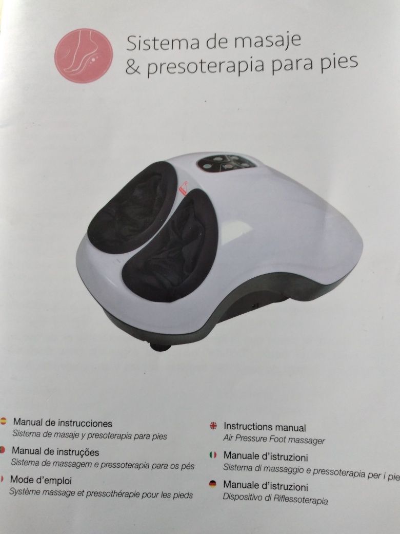 Massagem Pressoterapia para Pés