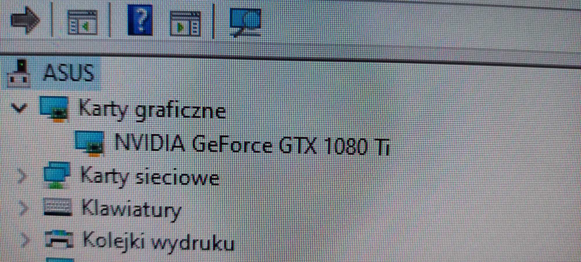 Komputer PC z kartą graficzną Geforce GTX 1080 Ti