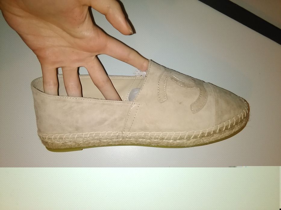 Эспадрильи новые замшевые балетки  39р