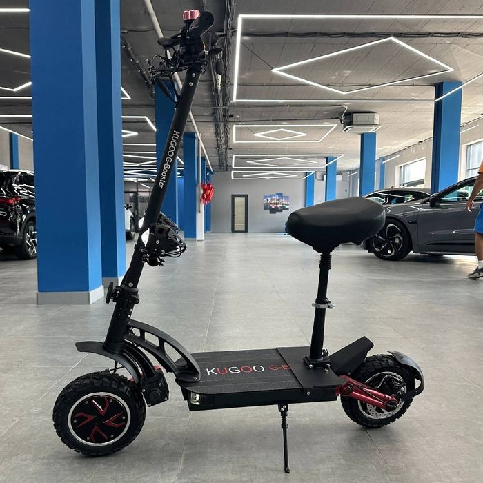 Електросамокат KUGOO G-Booster 1200W*2 (2400W) чорний, повнопривідний!