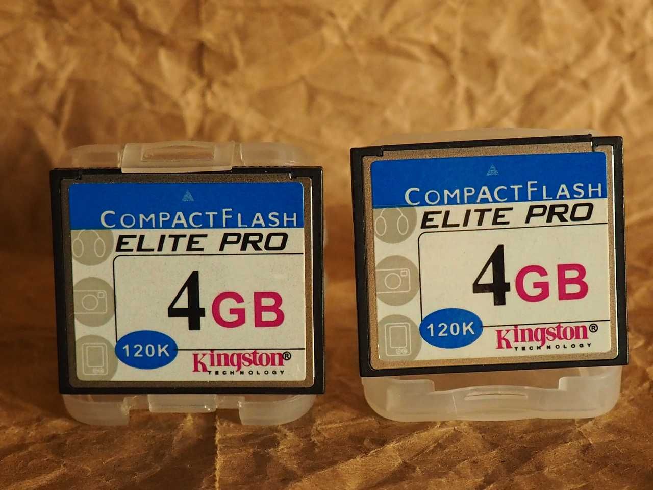 Karta pamięci Kingston Elite PRO Compactflash CF memory card 4Gb.