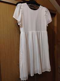 suknia biała 148 cm