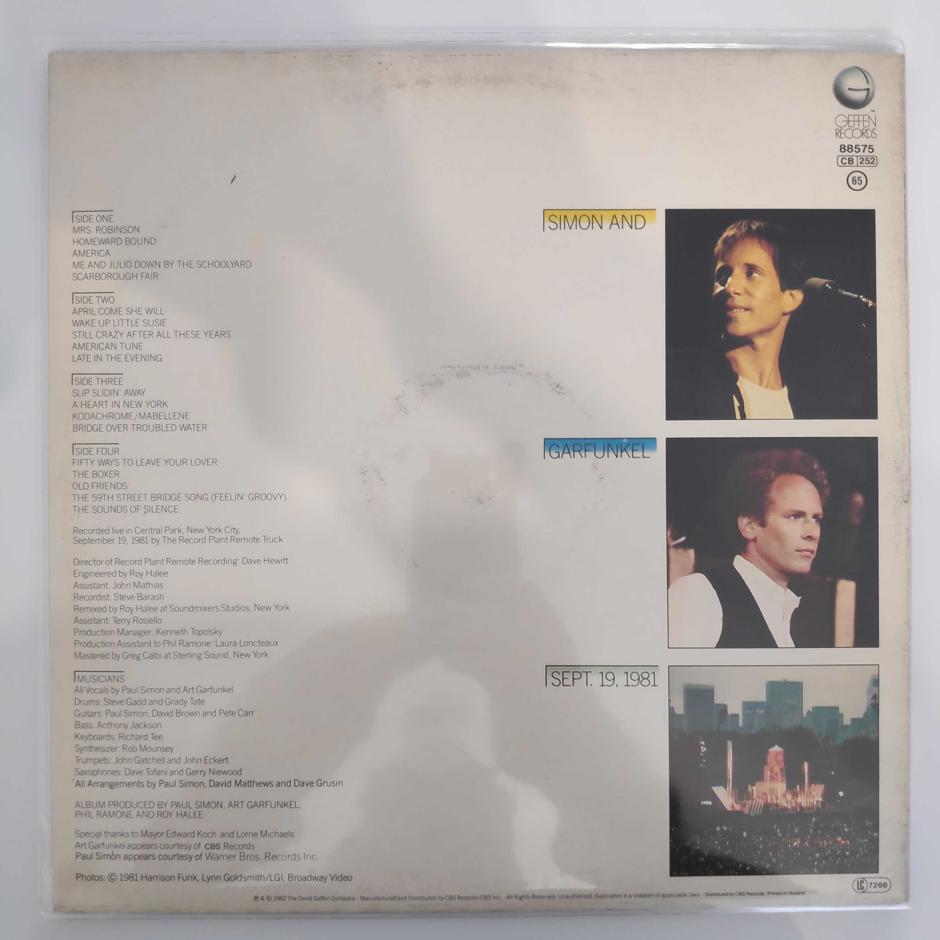 Simon And Garfunkel – The Concert In Central Park