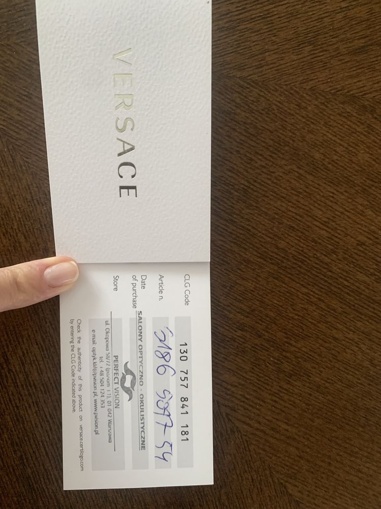 Okulary korekcyjne Versace 3186