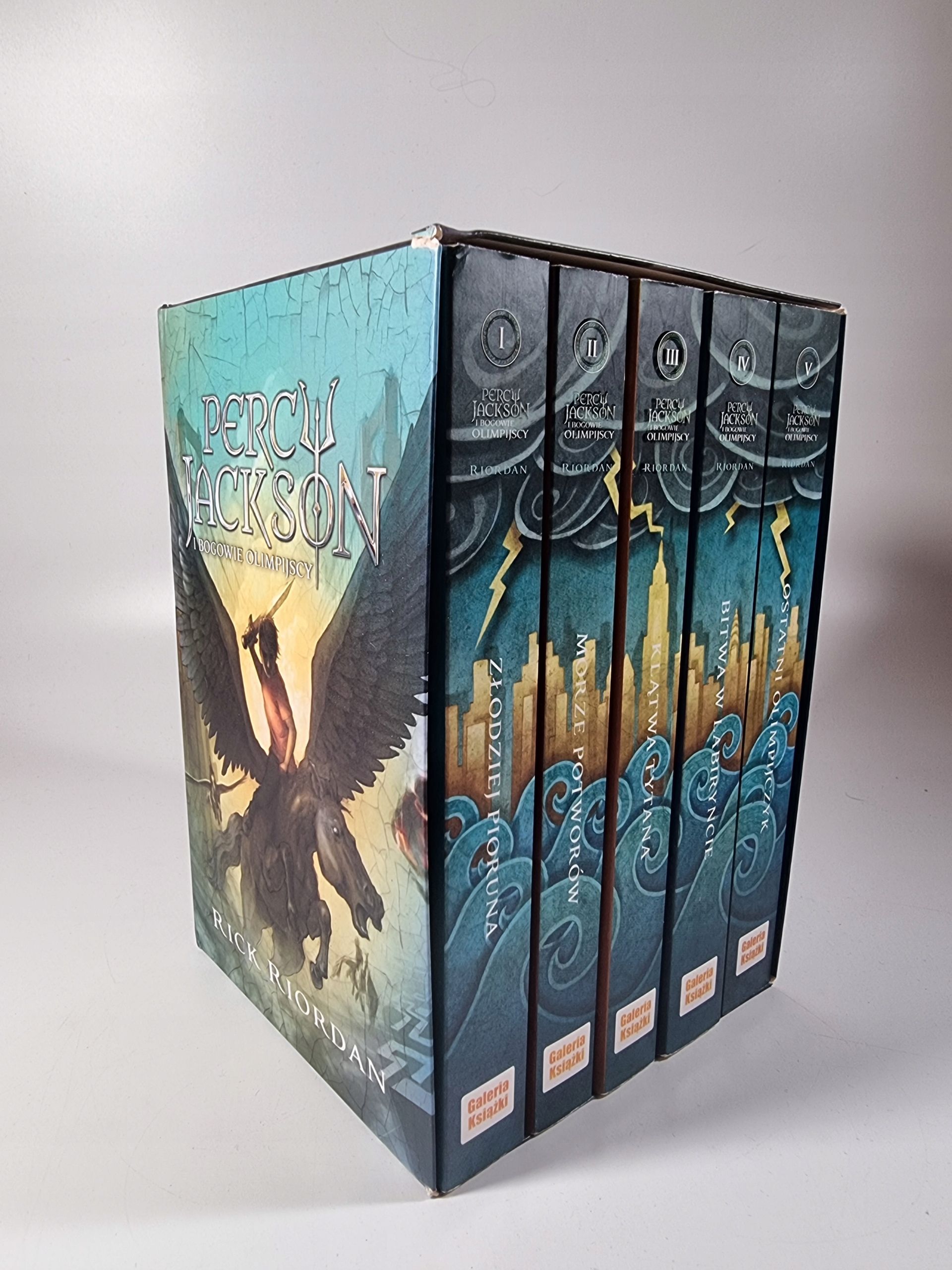 Percy Jackson i Bogowie Olimpijscy 1-5 / Rick Riordan