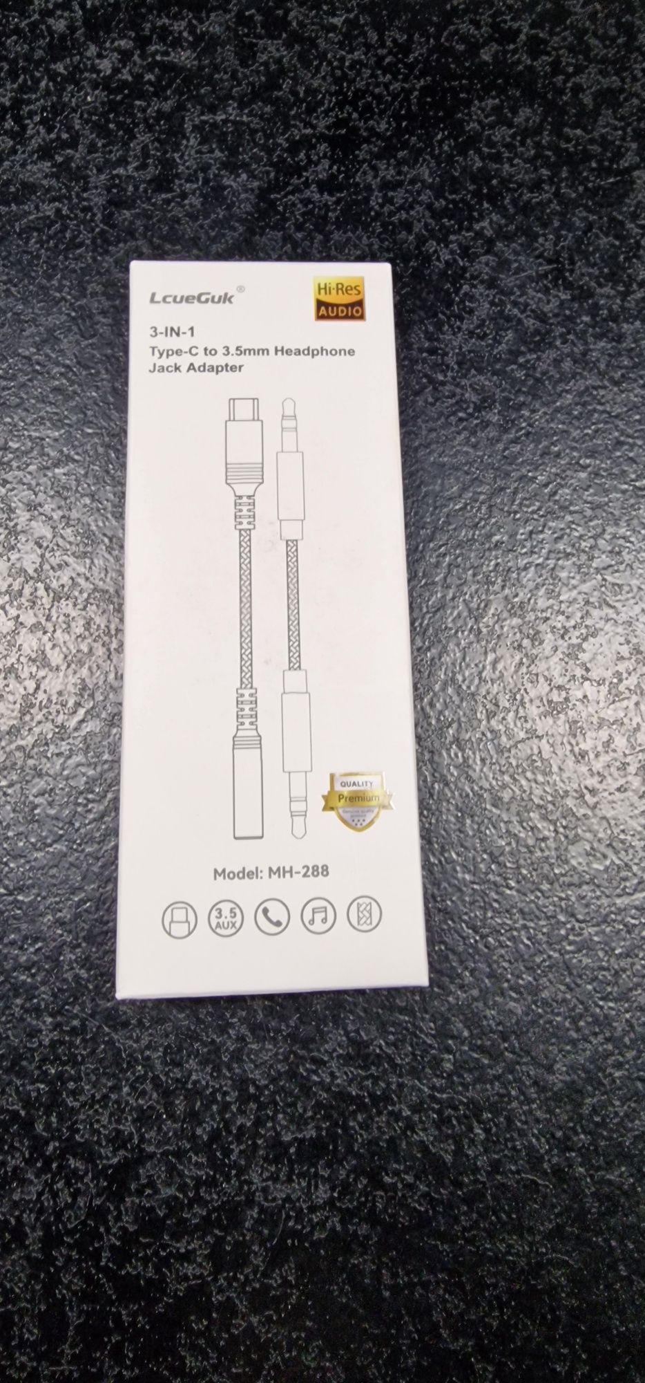 Adapter C do jack 3.5mm