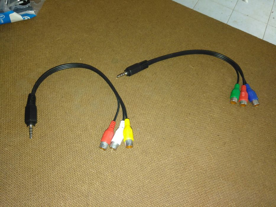 Cabos scart ou hdmi