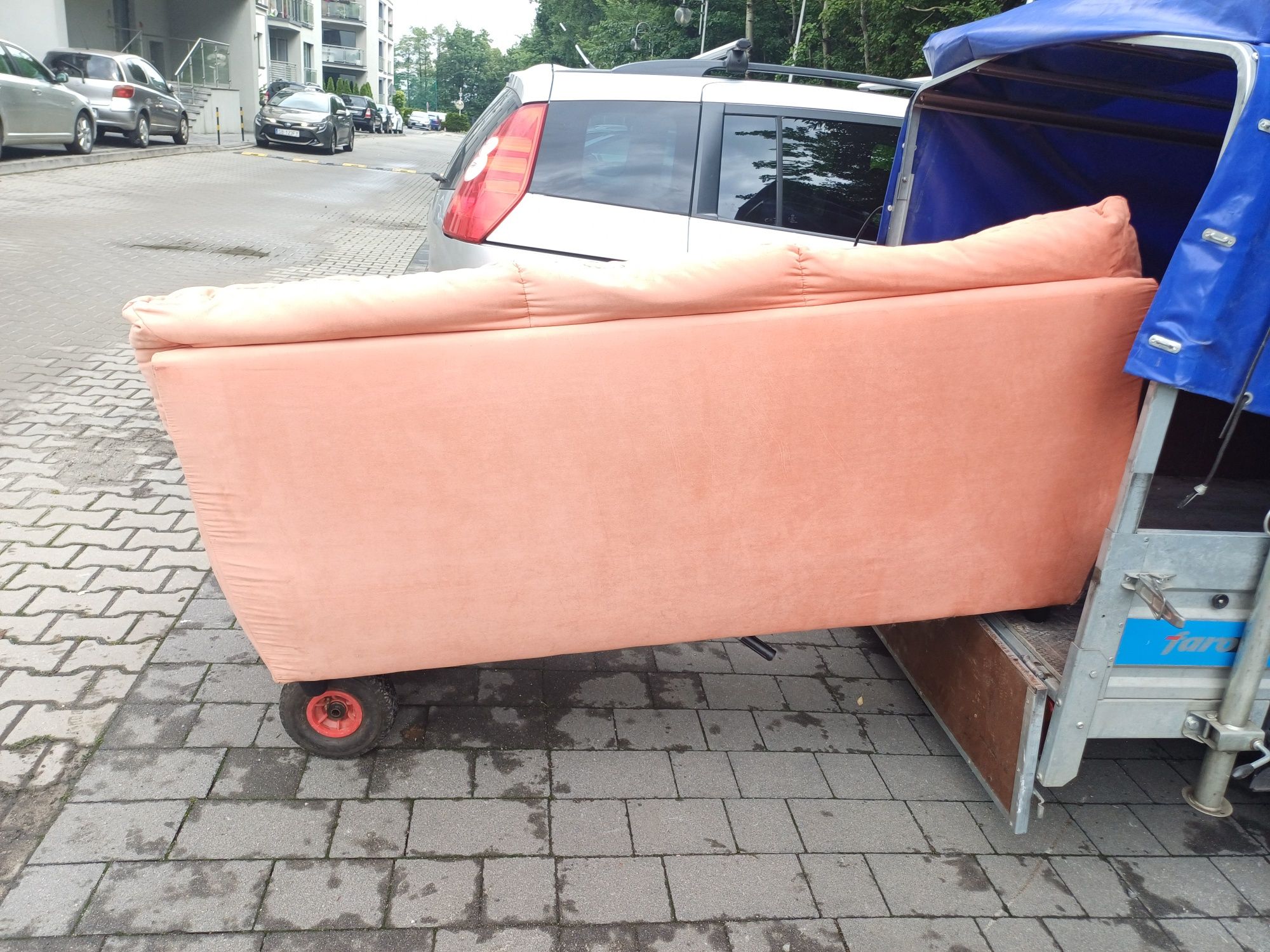 Kanapa 3 osobowa  bez funkcji spania Transport