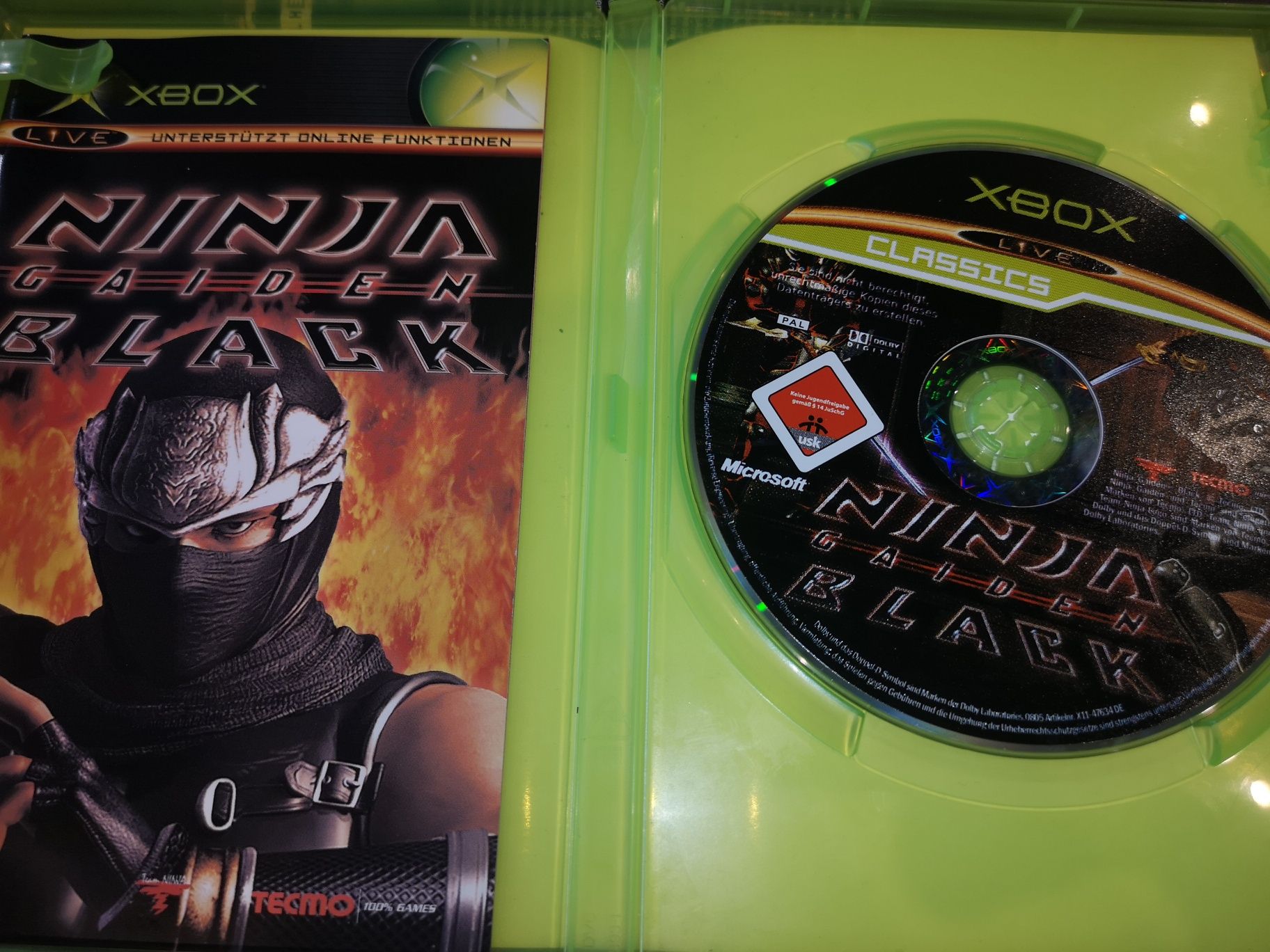 Ninja Gaiden Black XBOX Classic gra (Biały Kruk) stan BDB