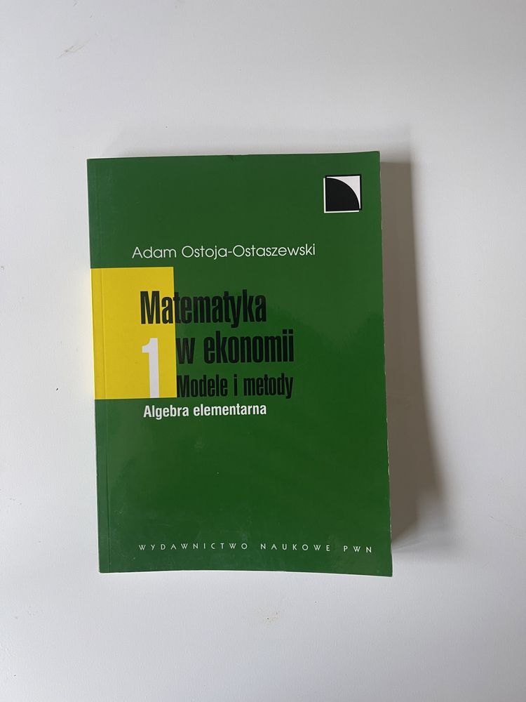 „Matematyka w ekonomii: Modele i metody”, Ostoja-Ostaszewski