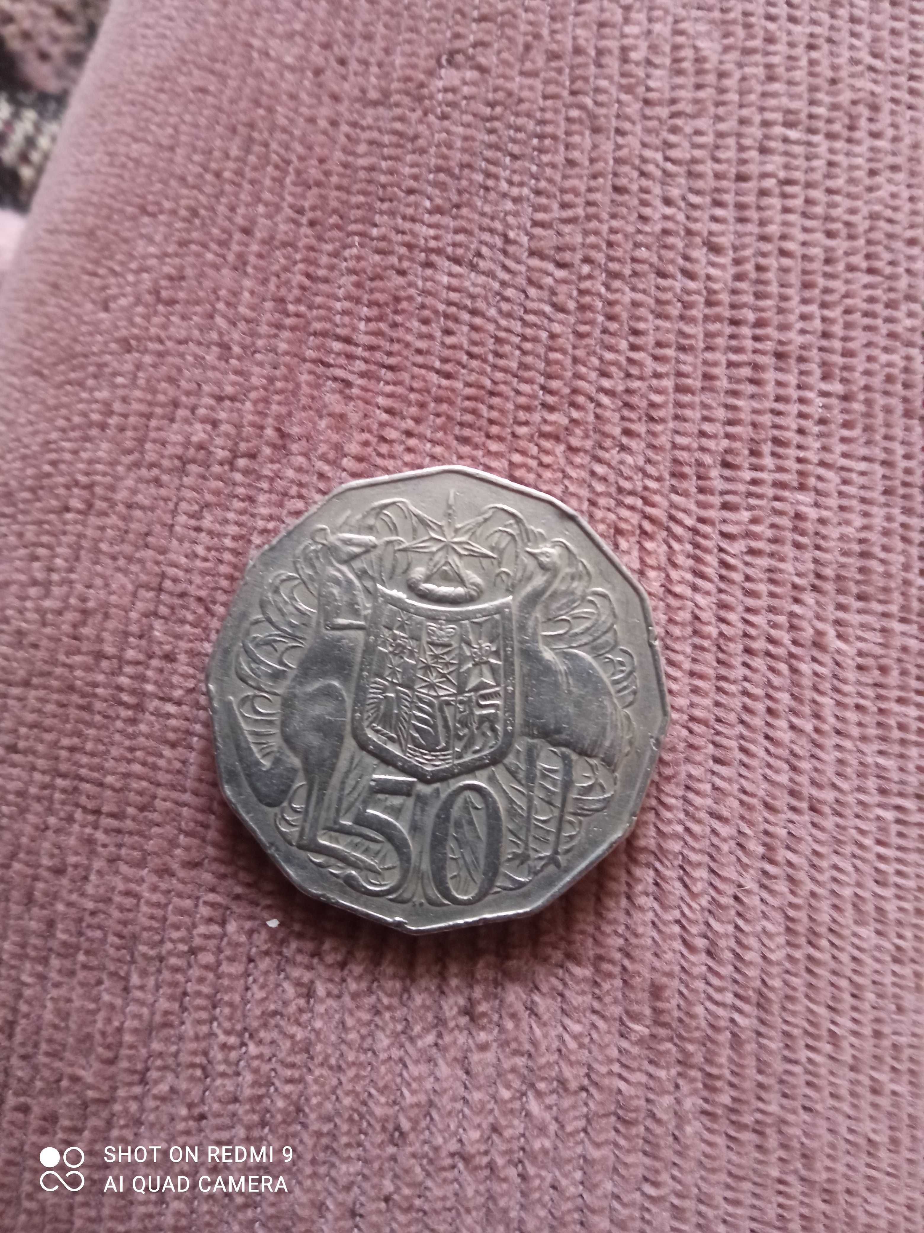 Продам Австрийскую монету Elizabetn ІІ Australia 1969