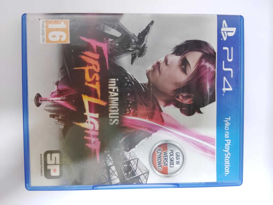 inFamous: First Light PS4 Polska okładka