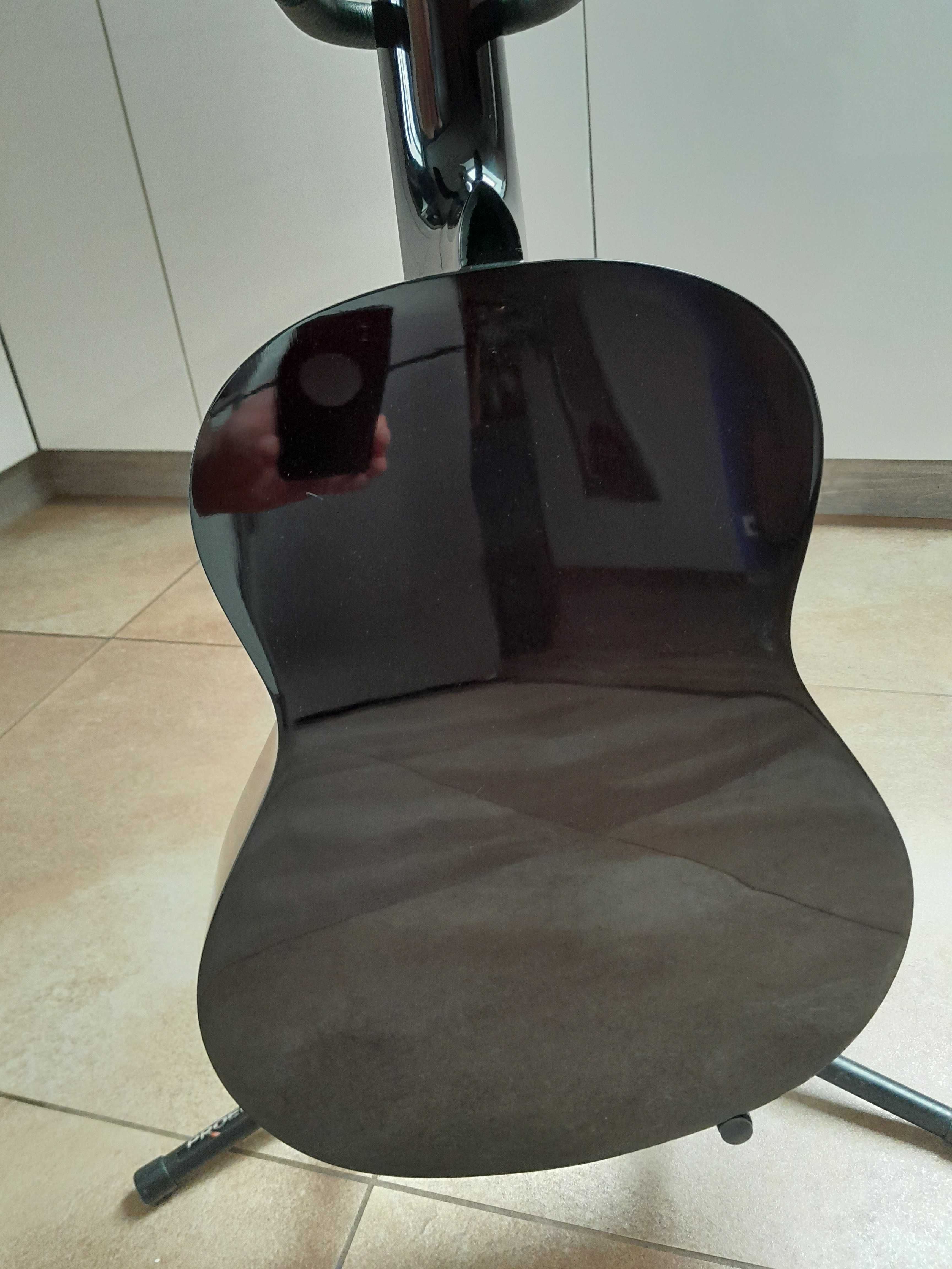 Gitara 3/4 Ever Play EV-122 + Pokrowiec + stojaki na gitarę i nuty