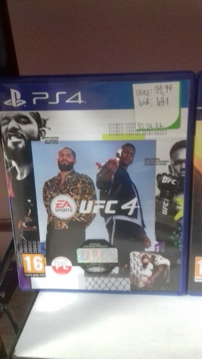 UFC 4 ps4, sklep tychy, wymiana