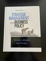 Livro "Strategic Manegement and Business Policy" - 12th Edition