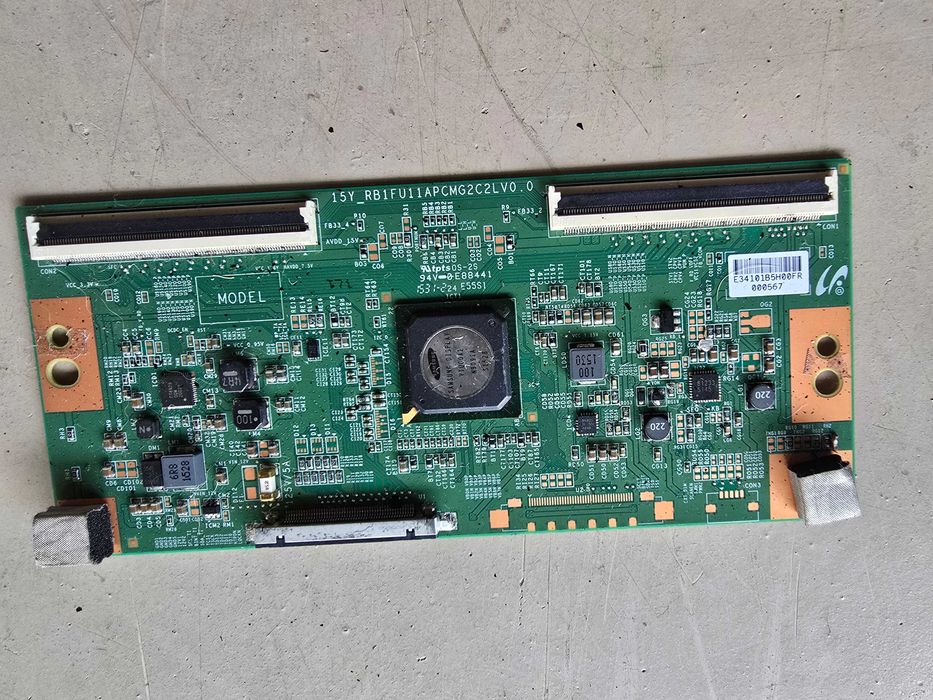 Płyta główna i zasilacz monitora - cześci elektroniczne UHD400 4K