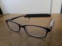Nowe okulary korekcyjne +3.00 czarne