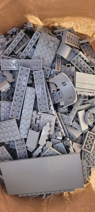 Klocki lego cobi jasnoszare 1.5 kg