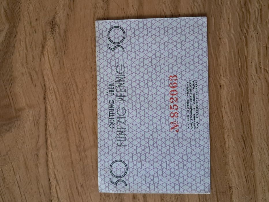 Banknoty przedwojenne stare getto góral marki pfennig złoty