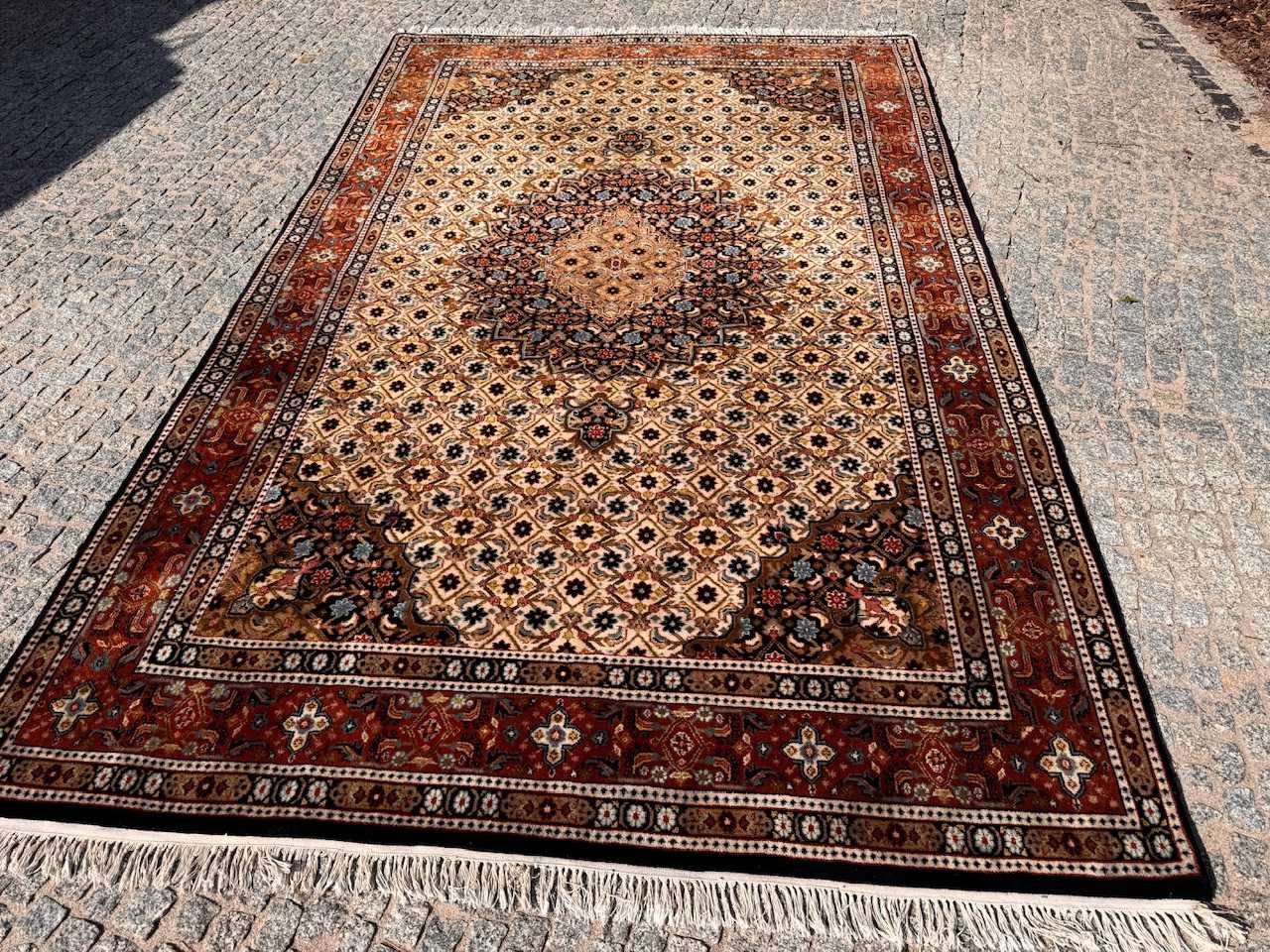 Dywan kaszmirowy r.tkany perski Indo Bidjar 325x200 galeria 19 tyś
