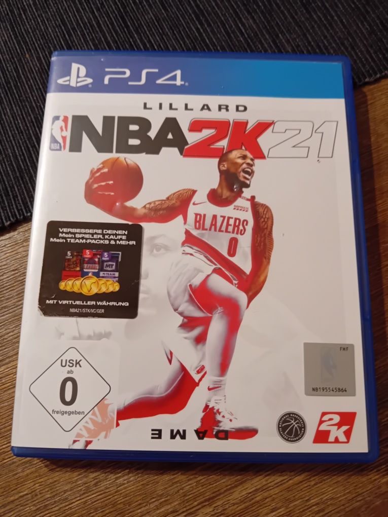 Sprzedam grę na PS4 NBA 2K21