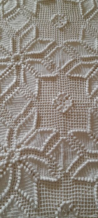 Colcha de renda casal