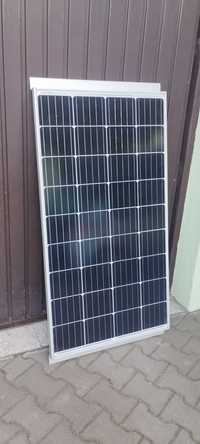 Zestaw solarny panel solar 120 w + regulator+ montaż