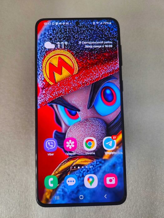 Samsung Galaxy s21 + plus black 8/128 Sim+eSim