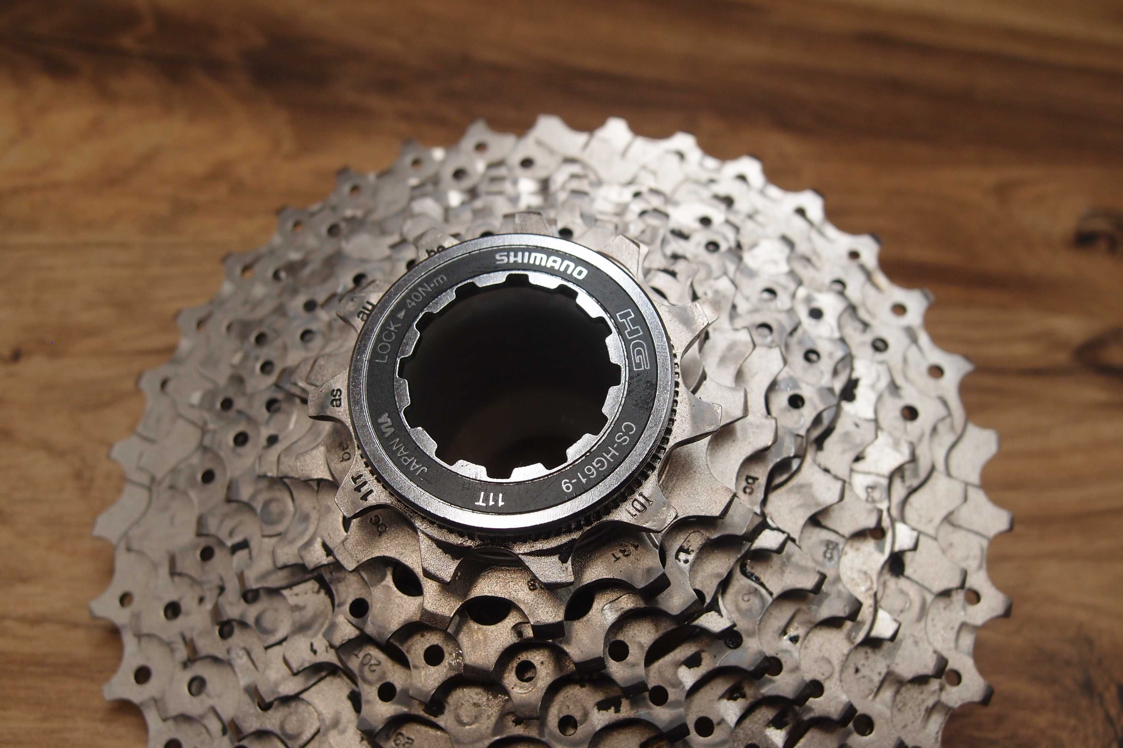 kaseta rowerowa Shimano CS-HG61-9 rzędów 11-34 T