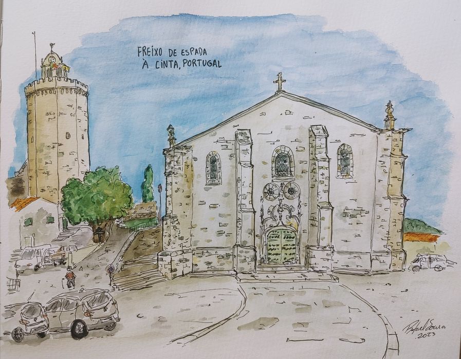 Pinturas em aguarela por encomenda