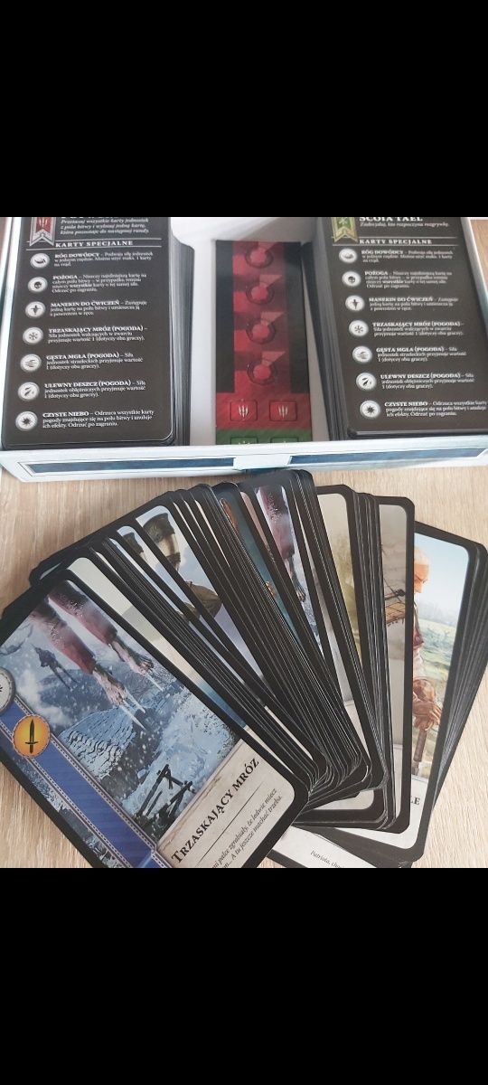 Karty kolekcjonerskie Gwint Wiedźmin 3 Dziki Gon CD Projekt Red