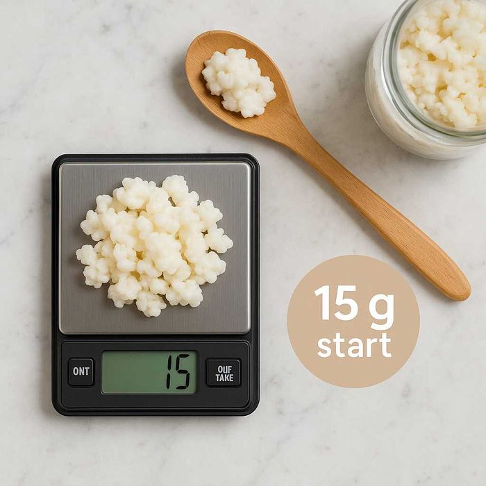 Ziarno Kefiru Grzybek Tybetański 15g na kefir + instrukcja