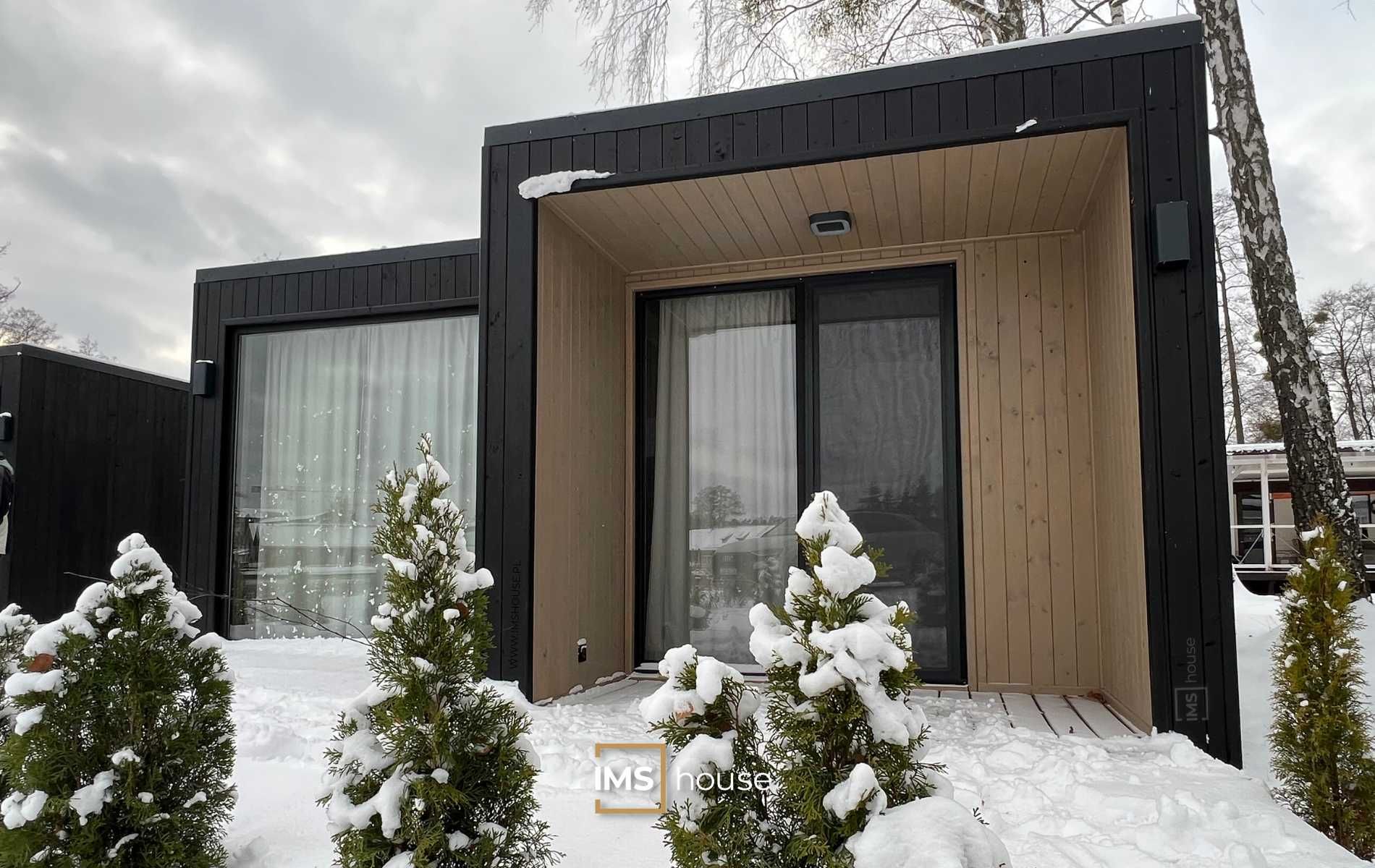 Dom prefabrykowany szkieletowy całoroczny SSO na zgłoszenie 50m2