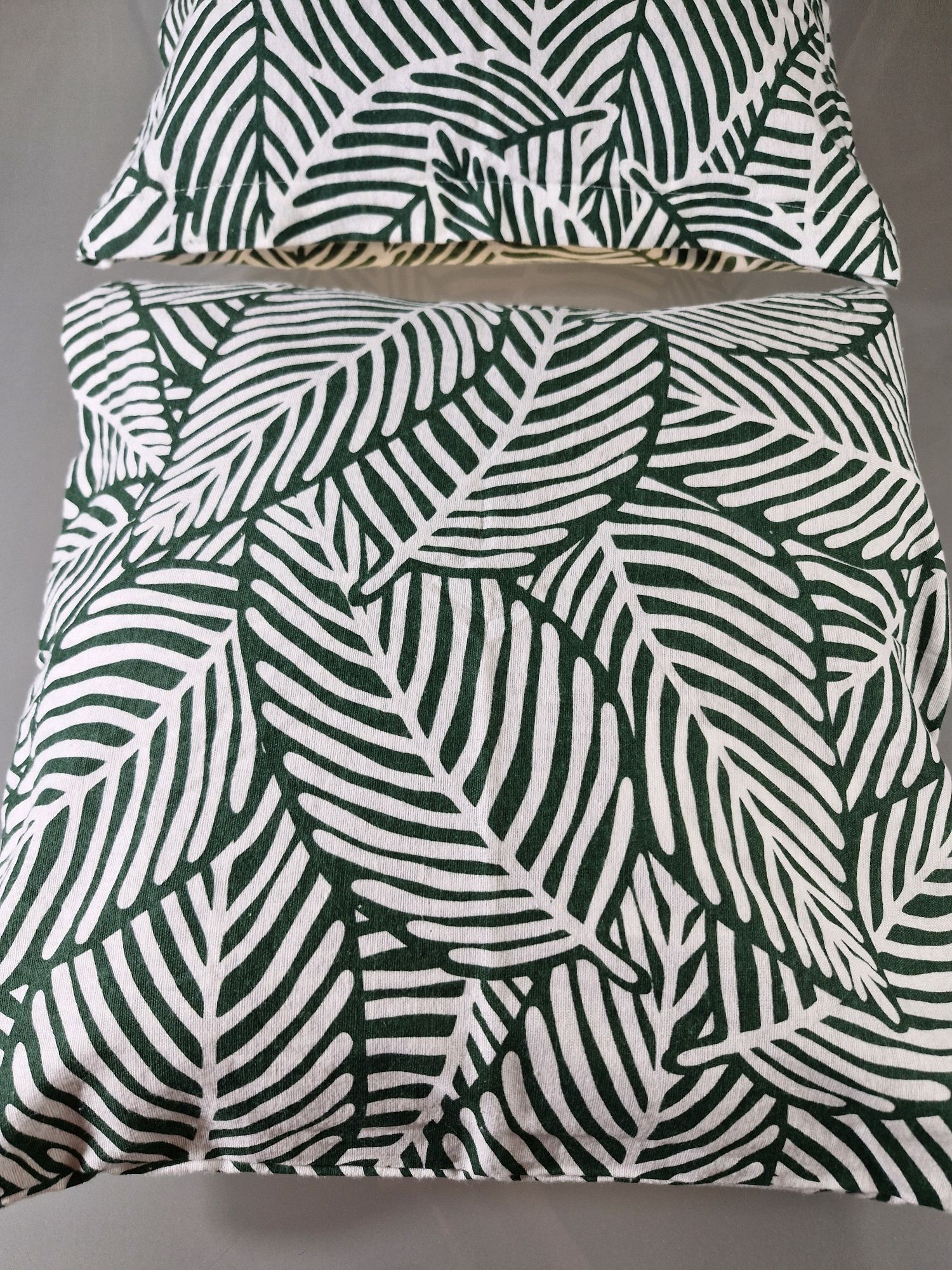 Dwie Poduszki Dekoracyjne 40x40 Poszewki + Wkłady IKEA