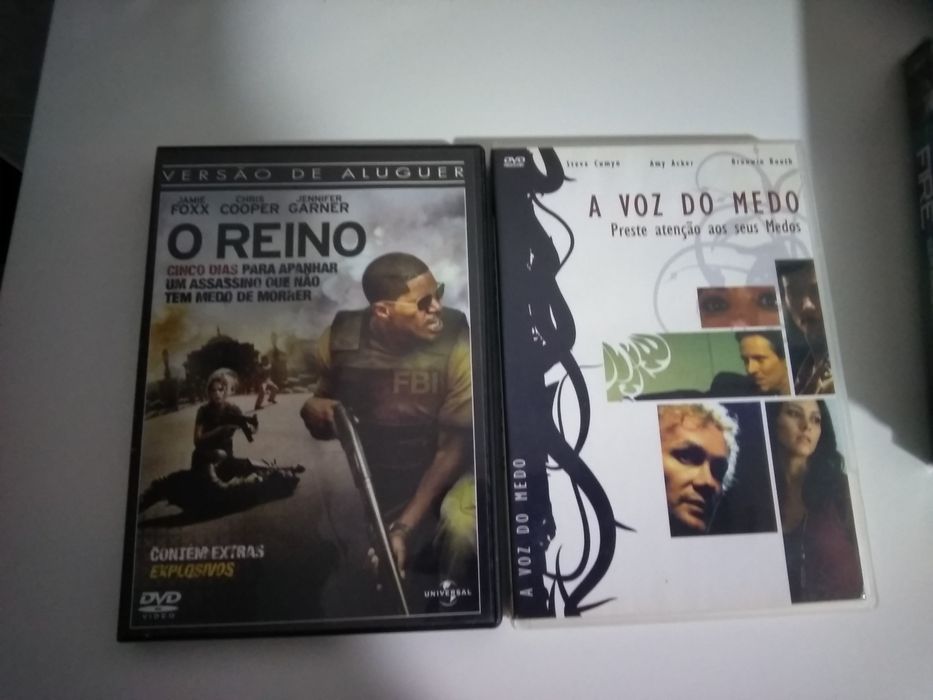 Lote de dez DVDs