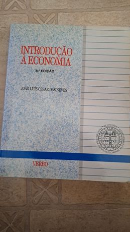 Livro "Introdução à Economia"/João Luís César das Neves