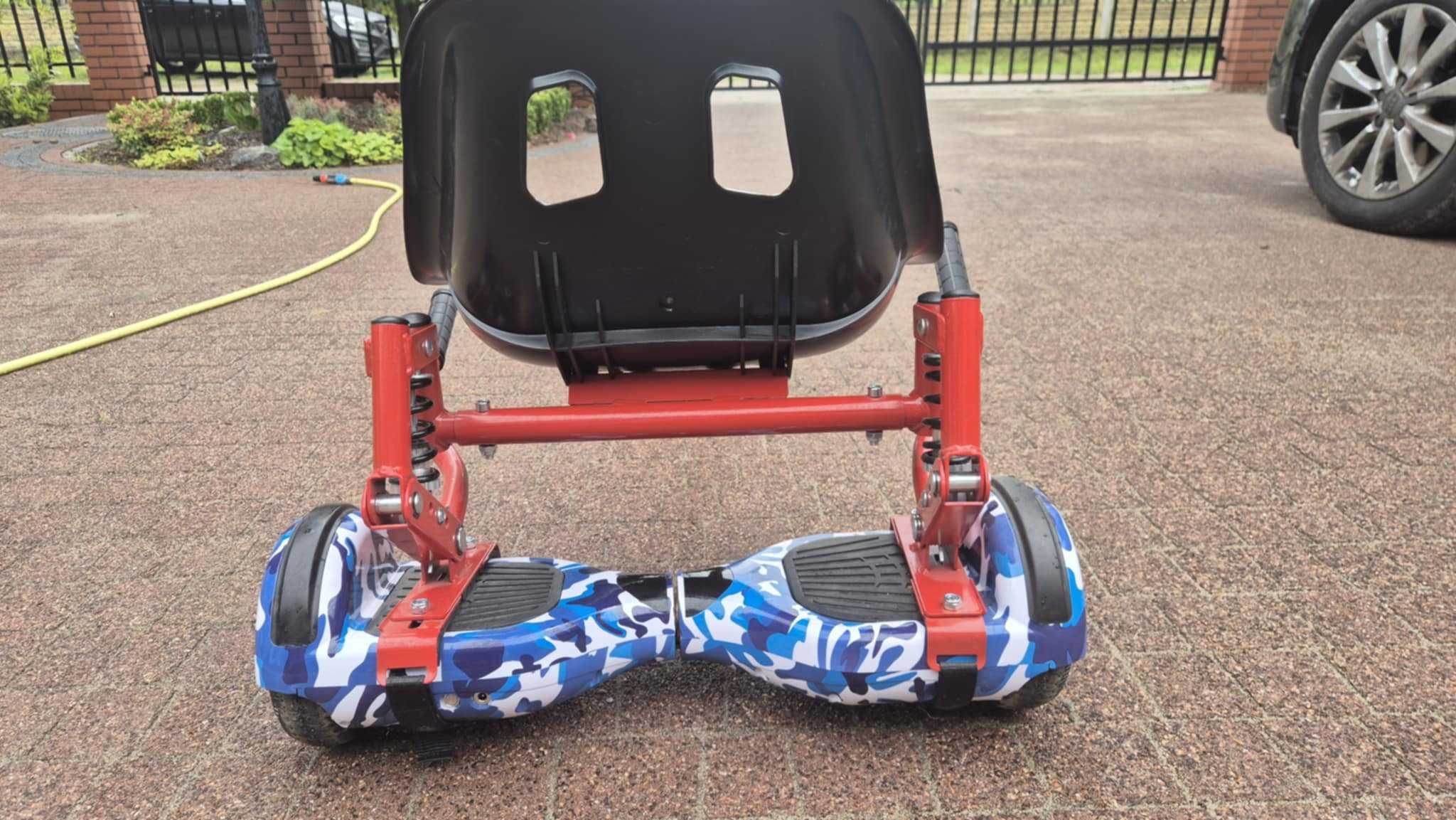 Hoverkart z hoveboardem