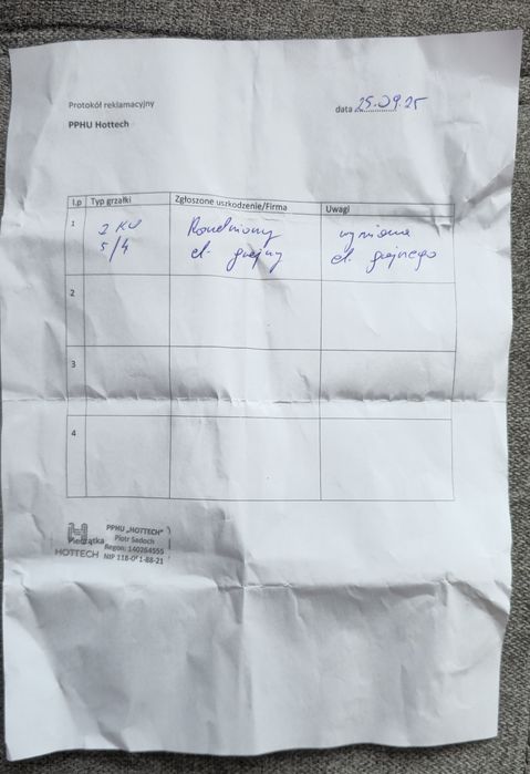 Grzałka do bojlera 2000W , kryza 5/4"