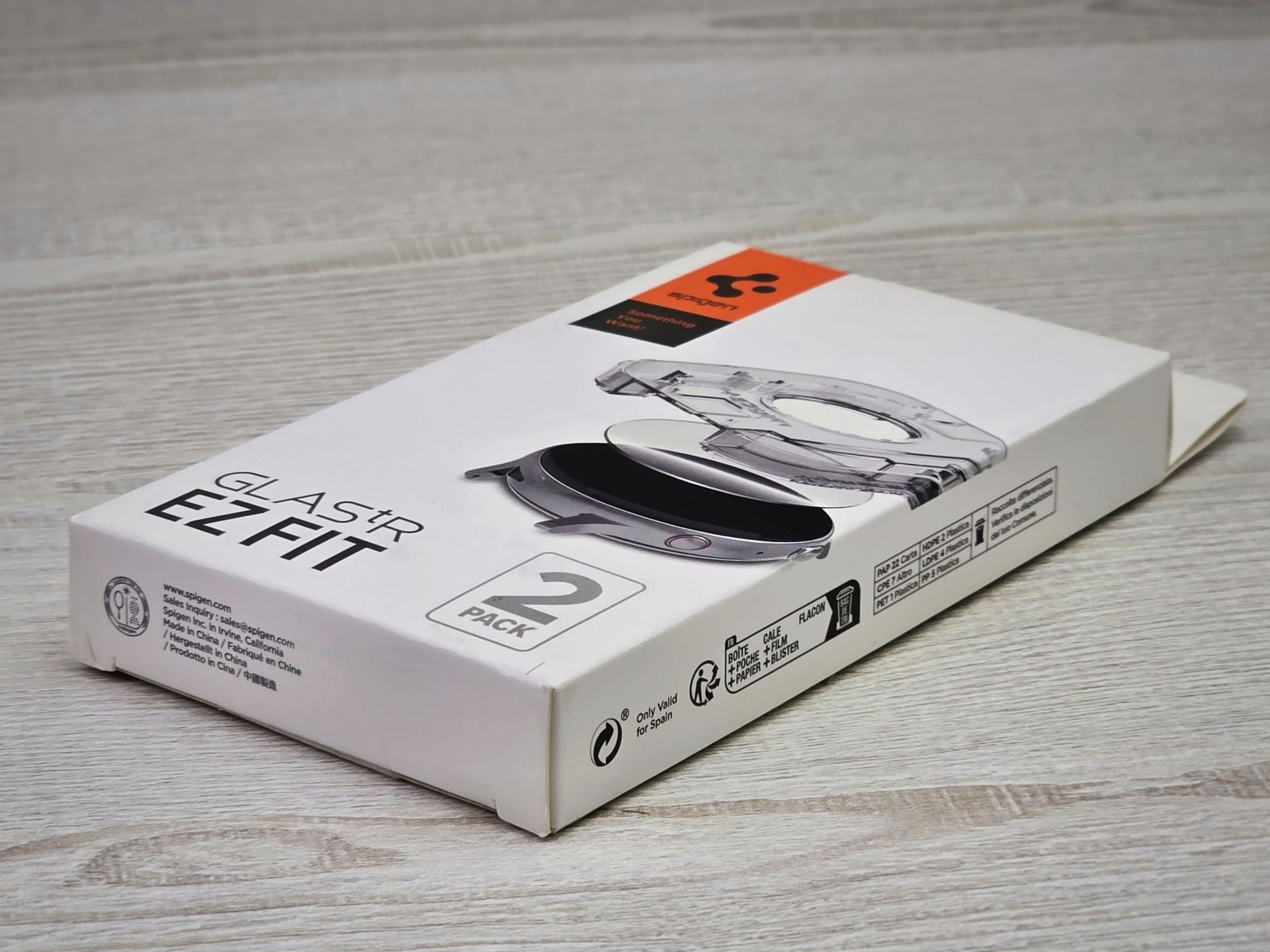 Захисне скло Spigen EZ Fit Glas.tR Galaxy Watch6 40mm (2шт) • ОРИГІНАЛ