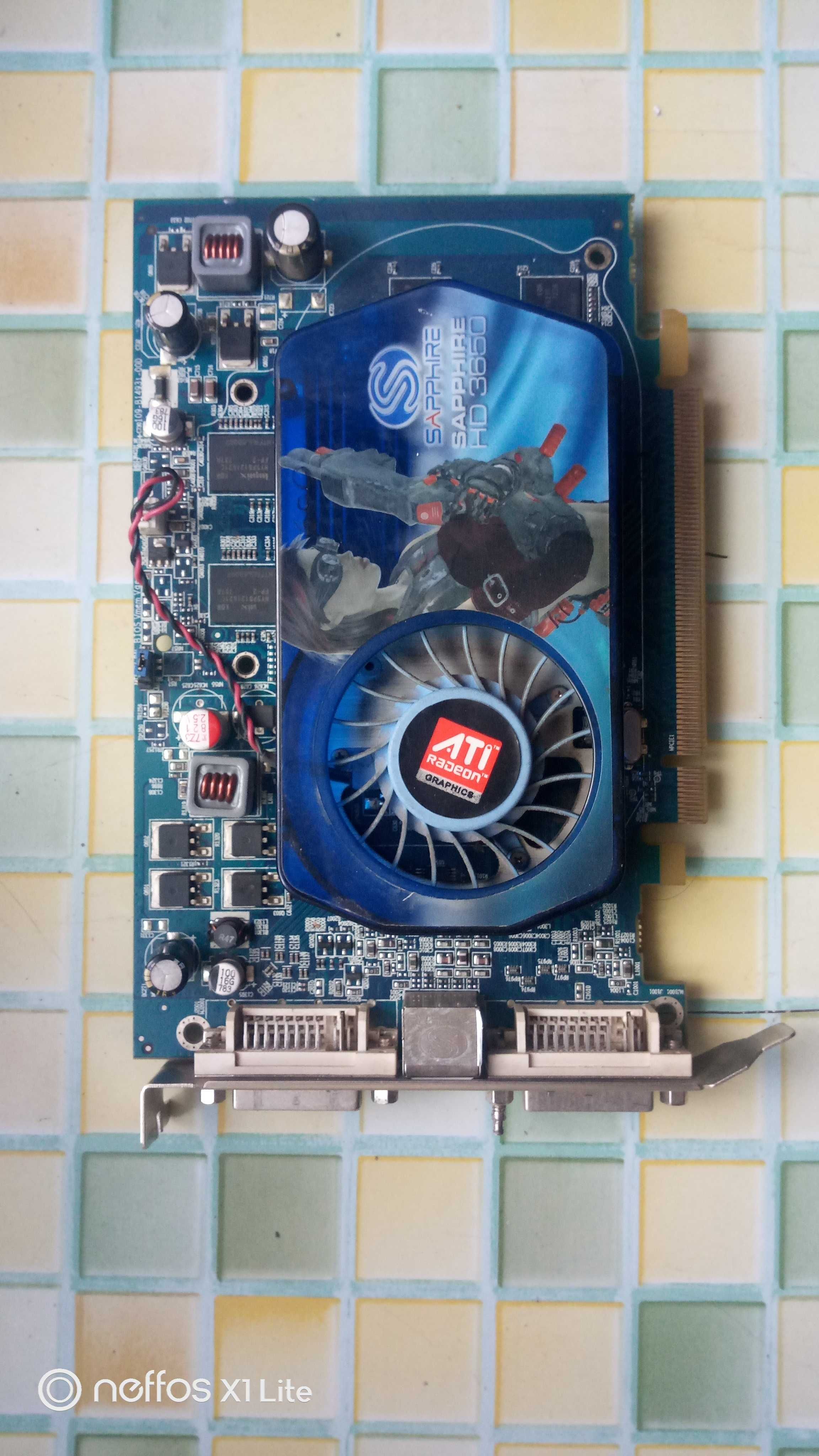 Видеокарта ATI Radeon HD 3650 GDDR2-512MB (128bit)